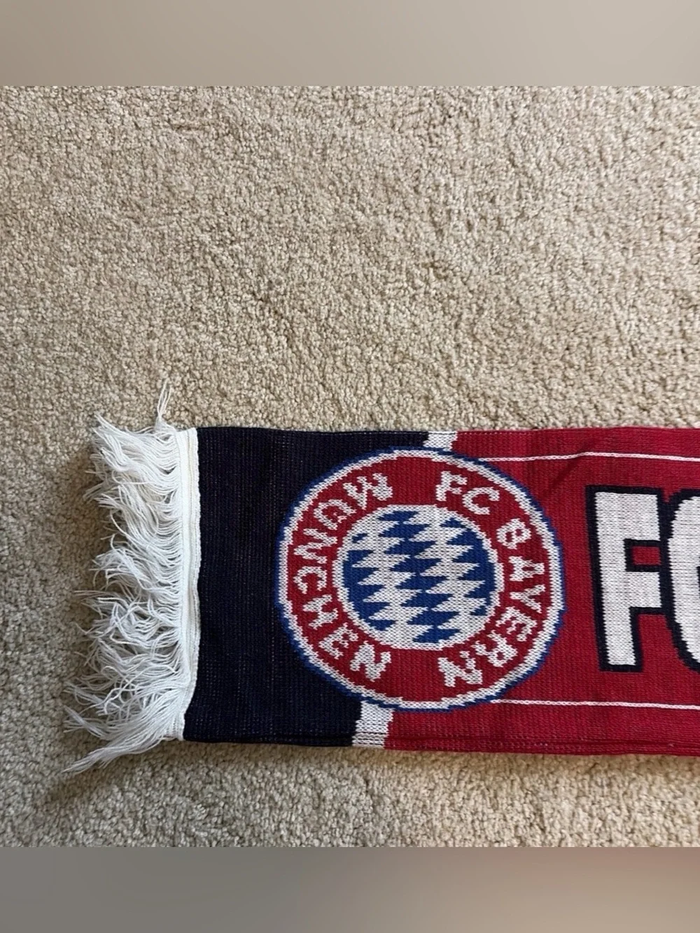 FC Bayern Munchen Munich Soccer Football Scarf